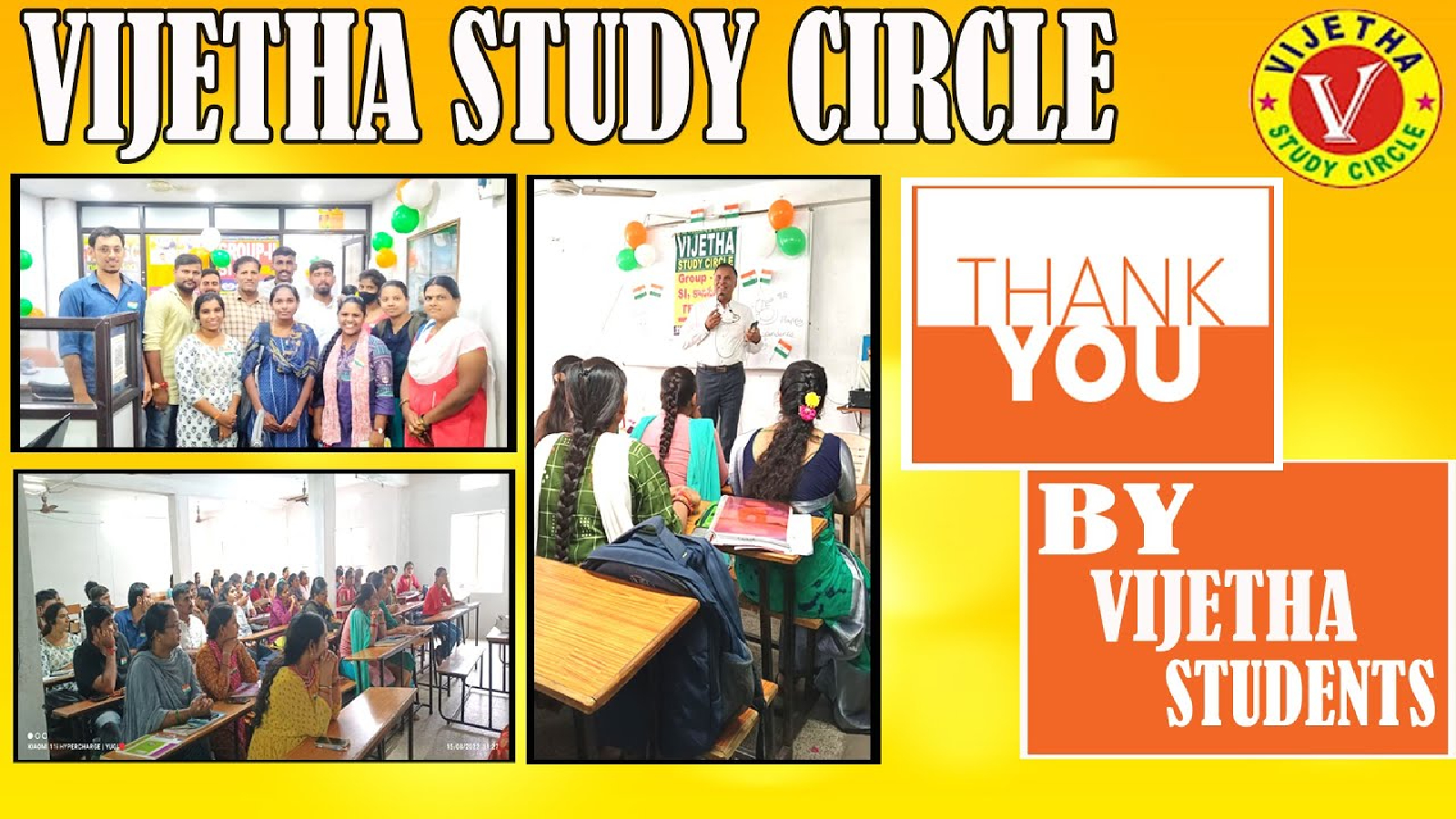 Vijetha Study Circle IAS Academy Hyderabad Hero Slider - 1